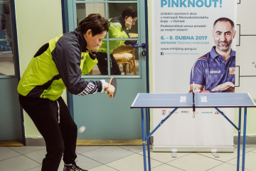 Renáta Štrbíková knows how to play on small tables very well