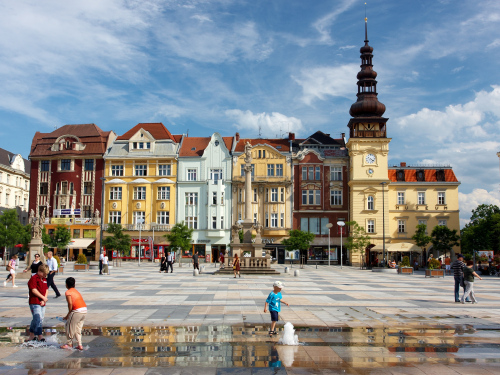 Masarykovo namesti. Masaryk square.